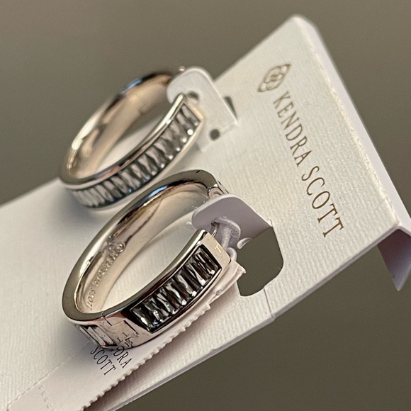 NWT Kendra Scott Jack Gold Hoop Earrings - Picture 11 of 13